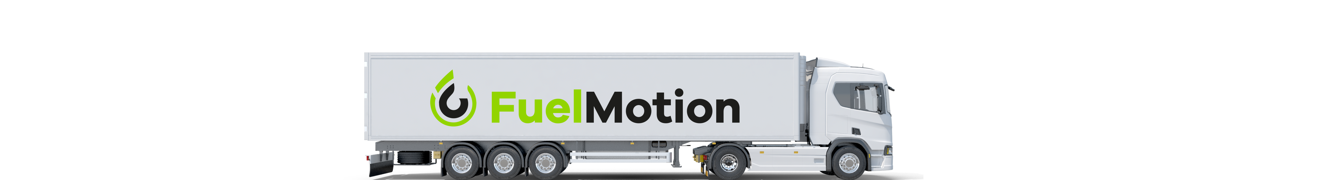 Ein Truck von FuelMotion mit nachhaltigem Kraftstoff