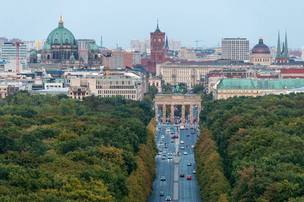 Luftqualität in Städten wie Berlin